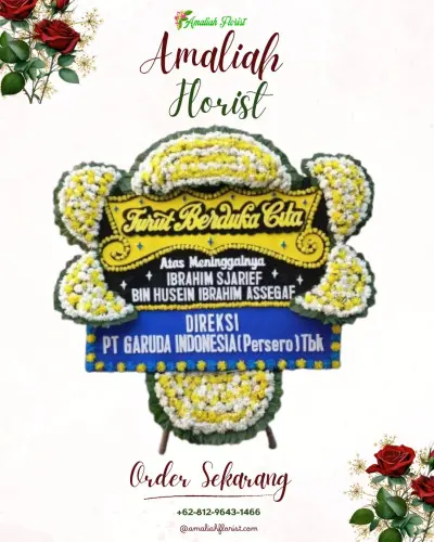 Papan Bunga Duka di Sukamerindu